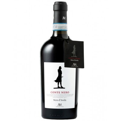 Вино Conte Nero Nero d'Avola Sicilia DOC Andreras Mazzei 2020