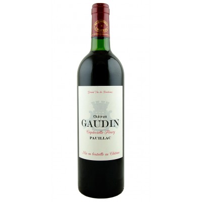 Вино Chateau Gaudin Jean Fleury Pauillac AOC 2016