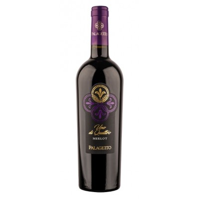Вино Uno di Quattro Merlot San Gimignano DOC Palagetto 2020