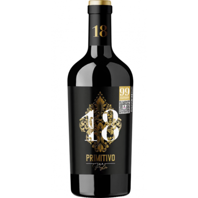 Вино Primitivo Puglia IGT 18 Gradi 2021