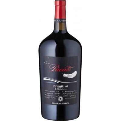 Вино Primitivo di Manduria DOC Pacato Colle al Vento 2017 Magnum