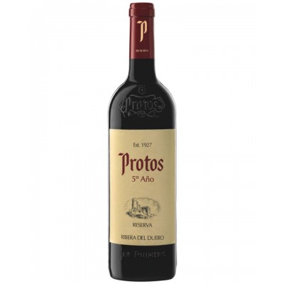 Вино Protos 5º Año Ribera del Duero DO Reserva 2019