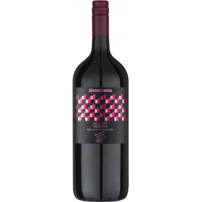 Вино Merlot Veneto Serenissima 1500мл.