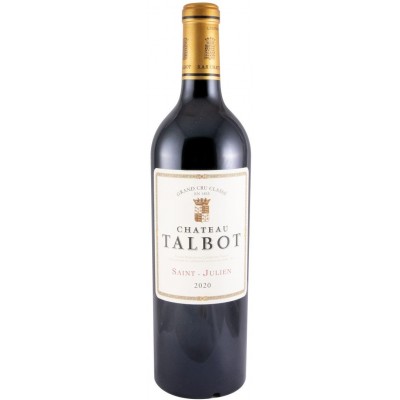 Вино Chateau Talbot Saint-Julien AOC 4-me Grand Cru Classe 2020