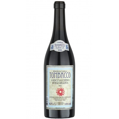 Вино Salice Salentino Rosso Riserva DOC Rinomata Cantina Tombacco 2015