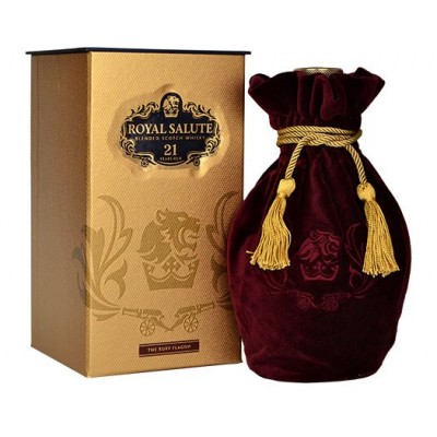 Chivas Regal 21 YO Royal Salute The Ruby Flagon 