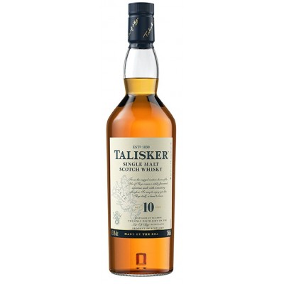 Talisker Single Malt Scotch Whisky 10 YO 