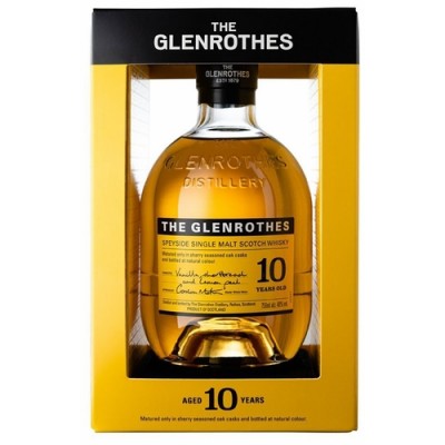 The Glenrothes 10 YO Speyside Single Malt Scotch Whisky 