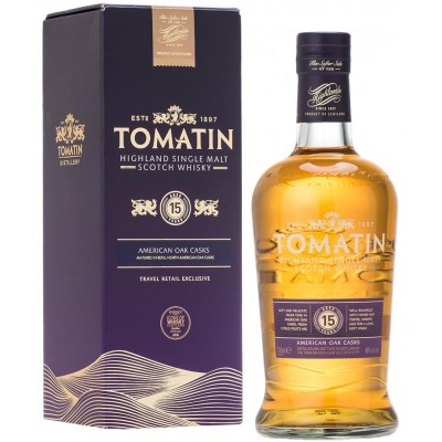 Tomatin 15 YO Highland Single Malt Scotch Whisky