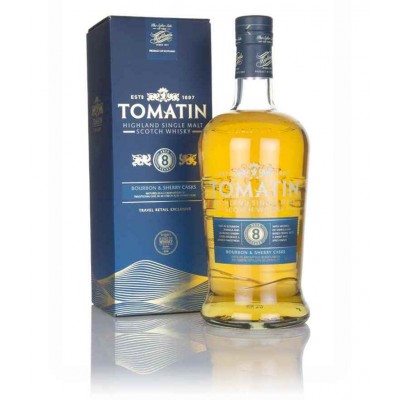 Tomatin 8 YO Highland Single Malt Scotch Whisky 1л.