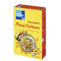 Мюсли Kölln Knusper Mango-Kurkuma Hafer-Müsli
