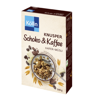Мюсли Kölln Müsli Knusper Schoko & Kaffee