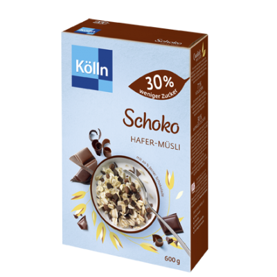 Мюсли Kölln Schoko Hafer-Müsli 30% weniger Zucker