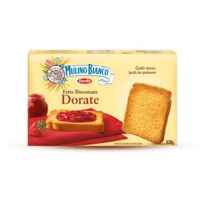 Сухарики Barilla Mulino Bianco Fette Biscottate Dorate 630гр