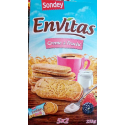 Печенье Envitas Creme & Frucht