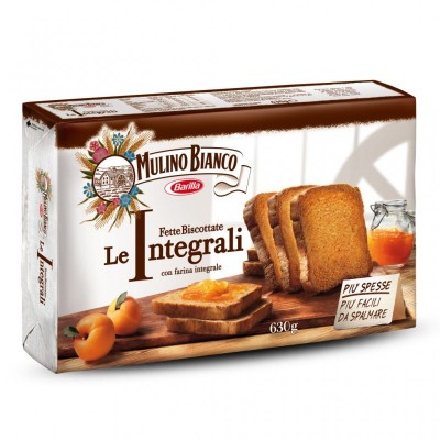 Сухарики Barilla Mulino Bianco Fette Biscottate Integrale 630гр