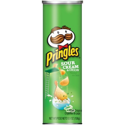 Чипсы Pringles Sour Cream & Onion